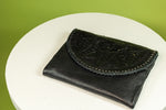 Black Flora Clutch